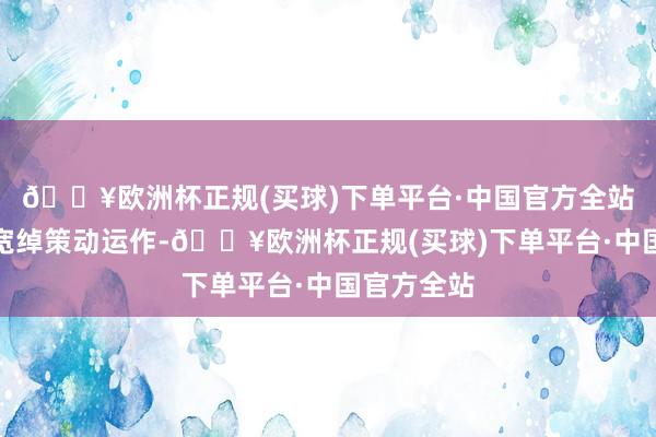 🔥欧洲杯正规(买球)下单平台·中国官方全站公司刻下宽绰策动运作-🔥欧洲杯正规(买球)下单平台·中国官方全站