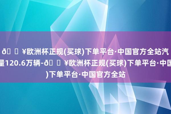 🔥欧洲杯正规(买球)下单平台·中国官方全站汽车国内销量120.6万辆-🔥欧洲杯正规(买球)下单平台·中国官方全站