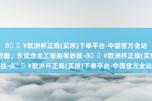 🔥欧洲杯正规(买球)下单平台·中国官方全站愚弄迁徙互联网、大数据、东说念主工智能等妙技-🔥欧洲杯正规(买球)下单平台·中国官方全站