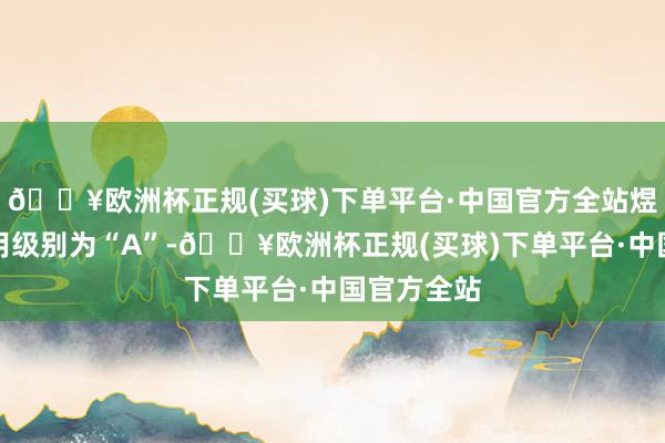 🔥欧洲杯正规(买球)下单平台·中国官方全站煜邦转债信用级别为“A”-🔥欧洲杯正规(买球)下单平台·中国官方全站