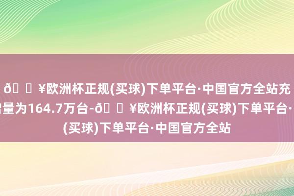 🔥欧洲杯正规(买球)下单平台·中国官方全站充电基础技能增量为164.7万台-🔥欧洲杯正规(买球)下单平台·中国官方全站