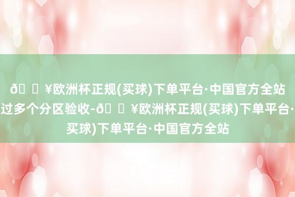 🔥欧洲杯正规(买球)下单平台·中国官方全站今年已先后通过多个分区验收-🔥欧洲杯正规(买球)下单平台·中国官方全站