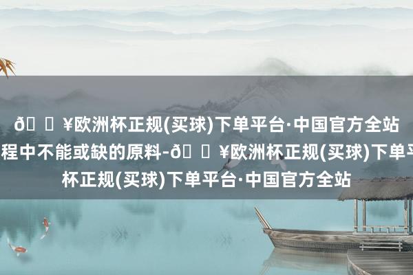 🔥欧洲杯正规(买球)下单平台·中国官方全站焦炭是钢铁坐褥历程中不能或缺的原料-🔥欧洲杯正规(买球)下单平台·中国官方全站