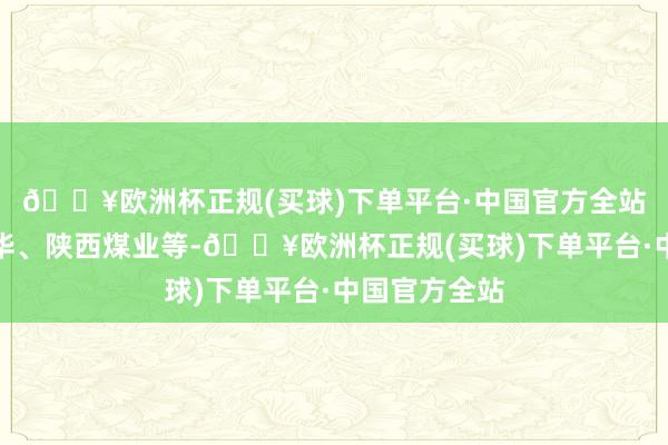 🔥欧洲杯正规(买球)下单平台·中国官方全站热心中国神华、陕西煤业等-🔥欧洲杯正规(买球)下单平台·中国官方全站