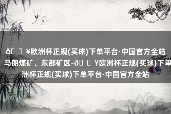 🔥欧洲杯正规(买球)下单平台·中国官方全站分手为白石湖煤矿、马朗煤矿、东部矿区-🔥欧洲杯正规(买球)下单平台·中国官方全站